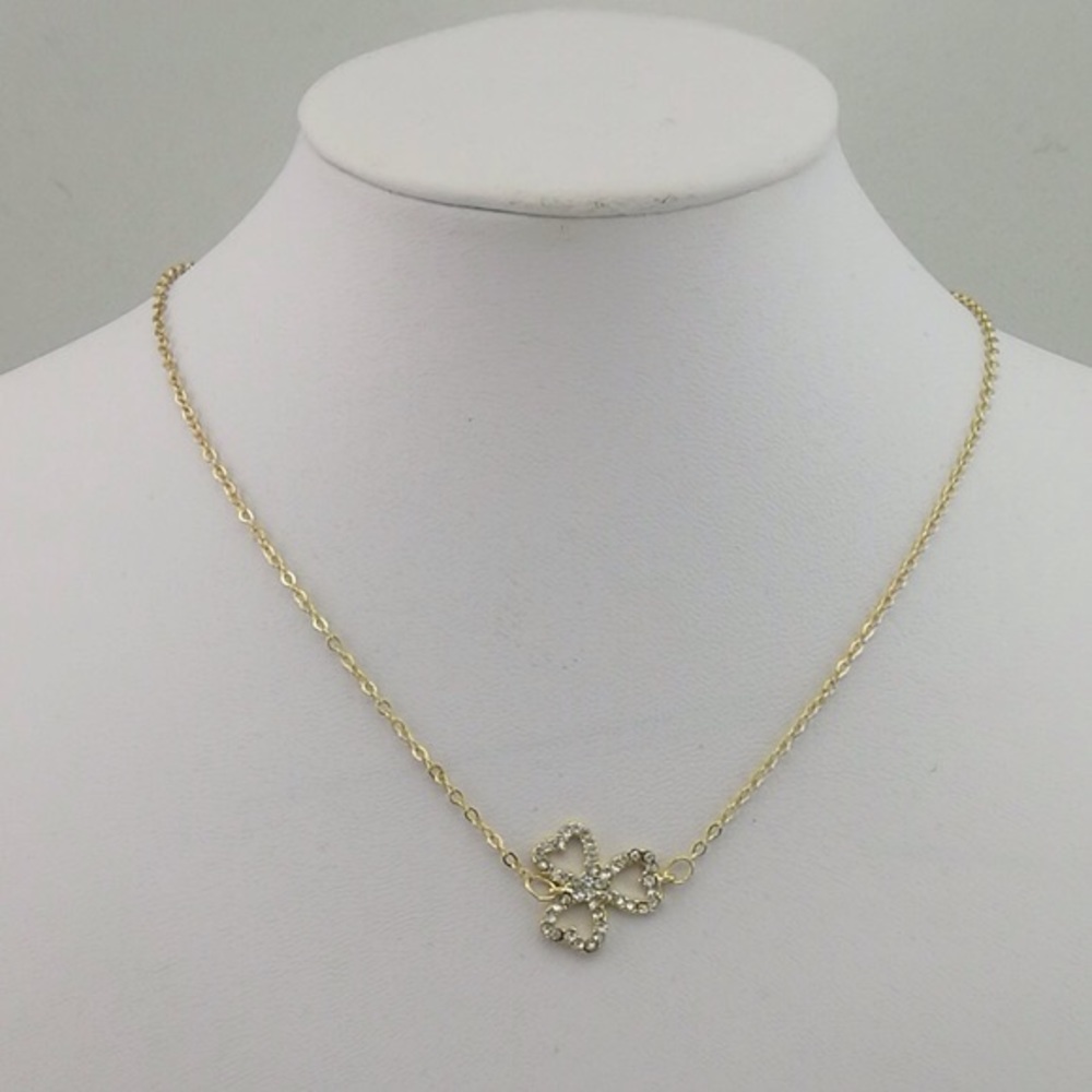 Gold Clover Necklace